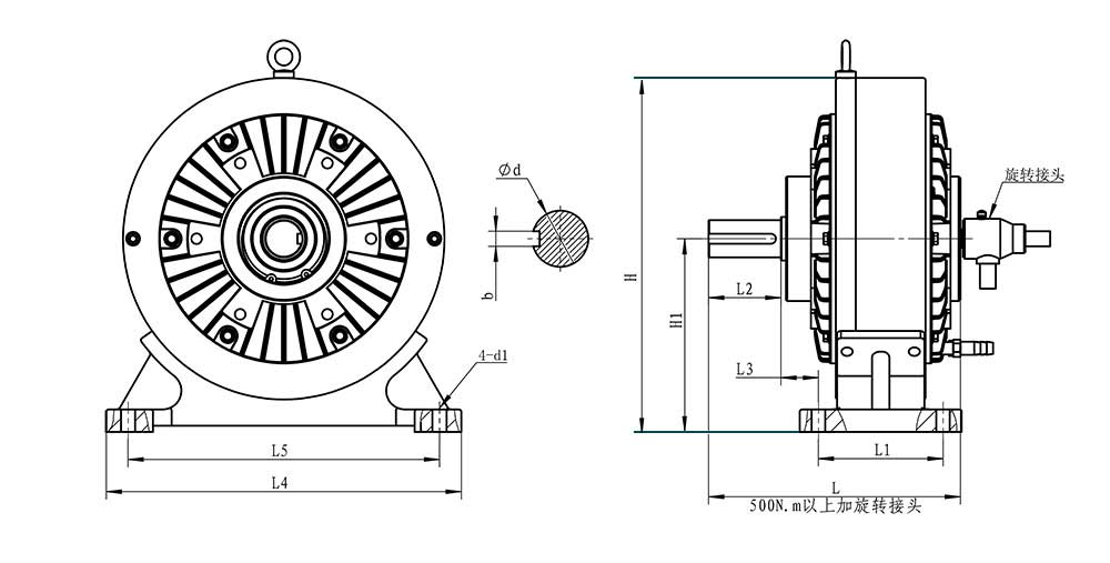 MPB-S Magnetic Particle Brakes