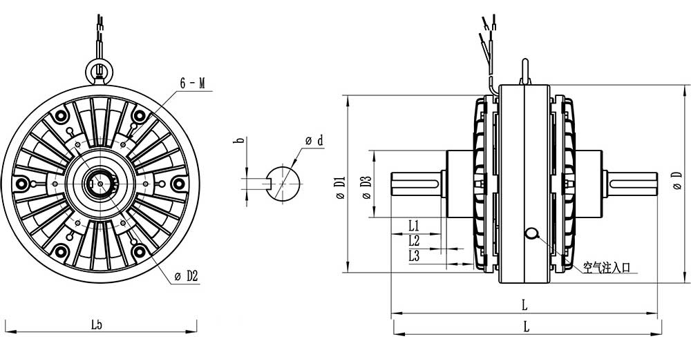 MPC-F Magnetic Particle Clutches