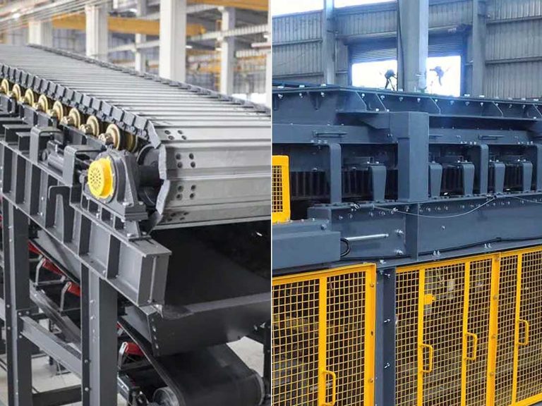 The 4 major differences between an apron and a belt conveyor