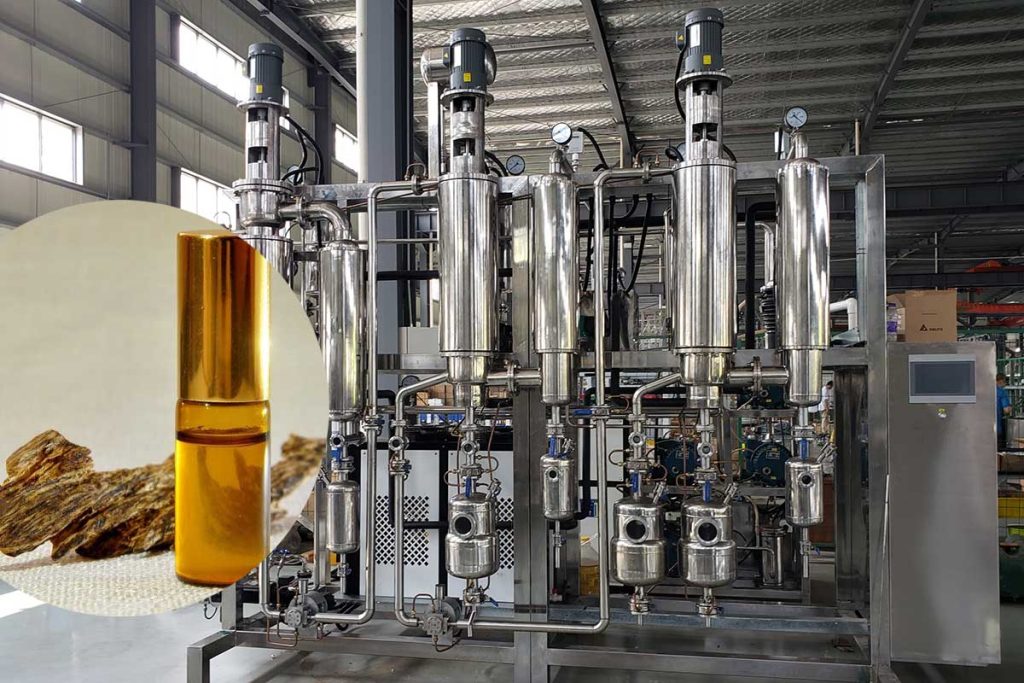 Agarwood essential oil molecular distillation equipment