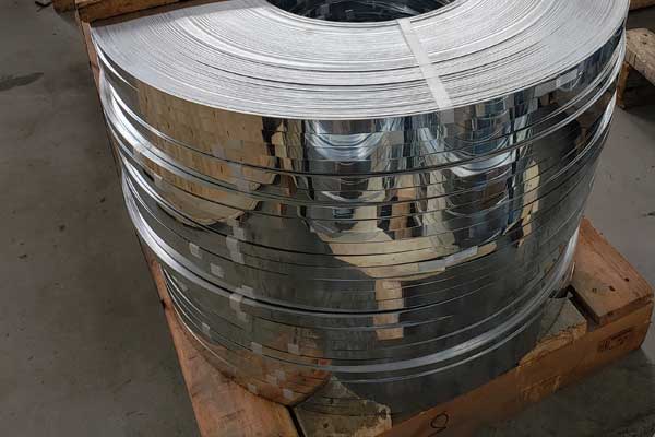 Zinc copper alloy strip