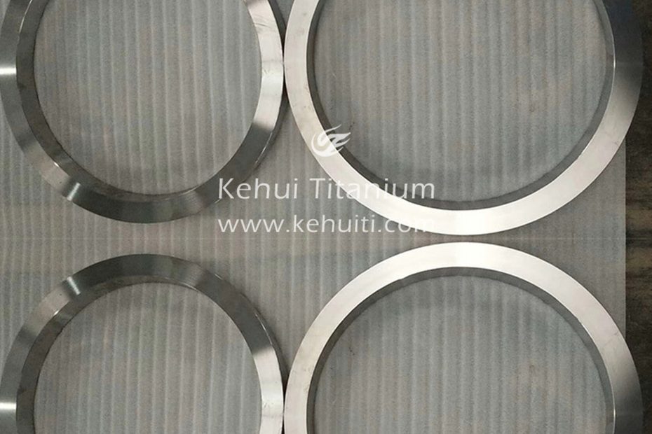 Titanium alloy ring