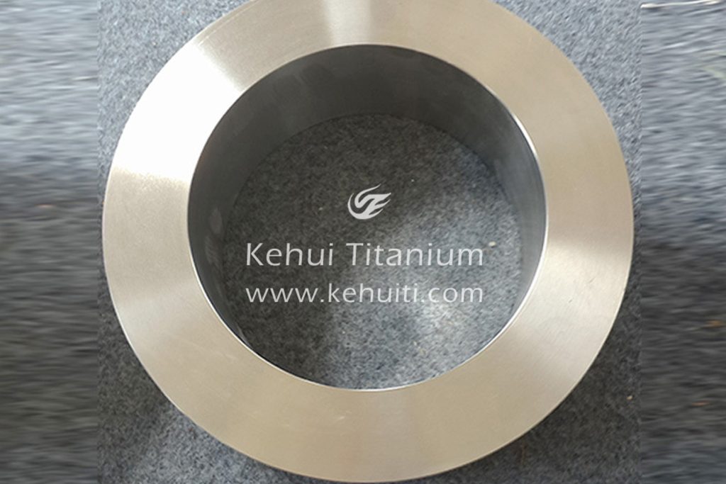 Titanium alloy ring