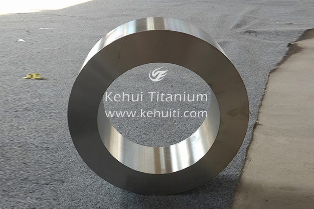 Titanium alloy ring