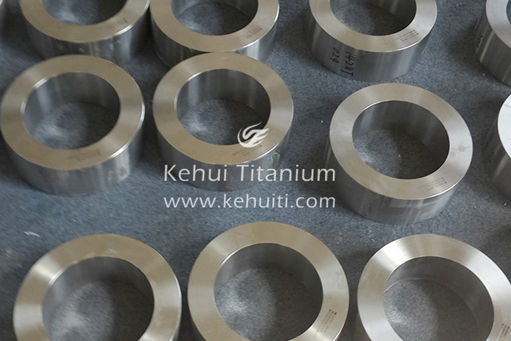 Titanium alloy ring
